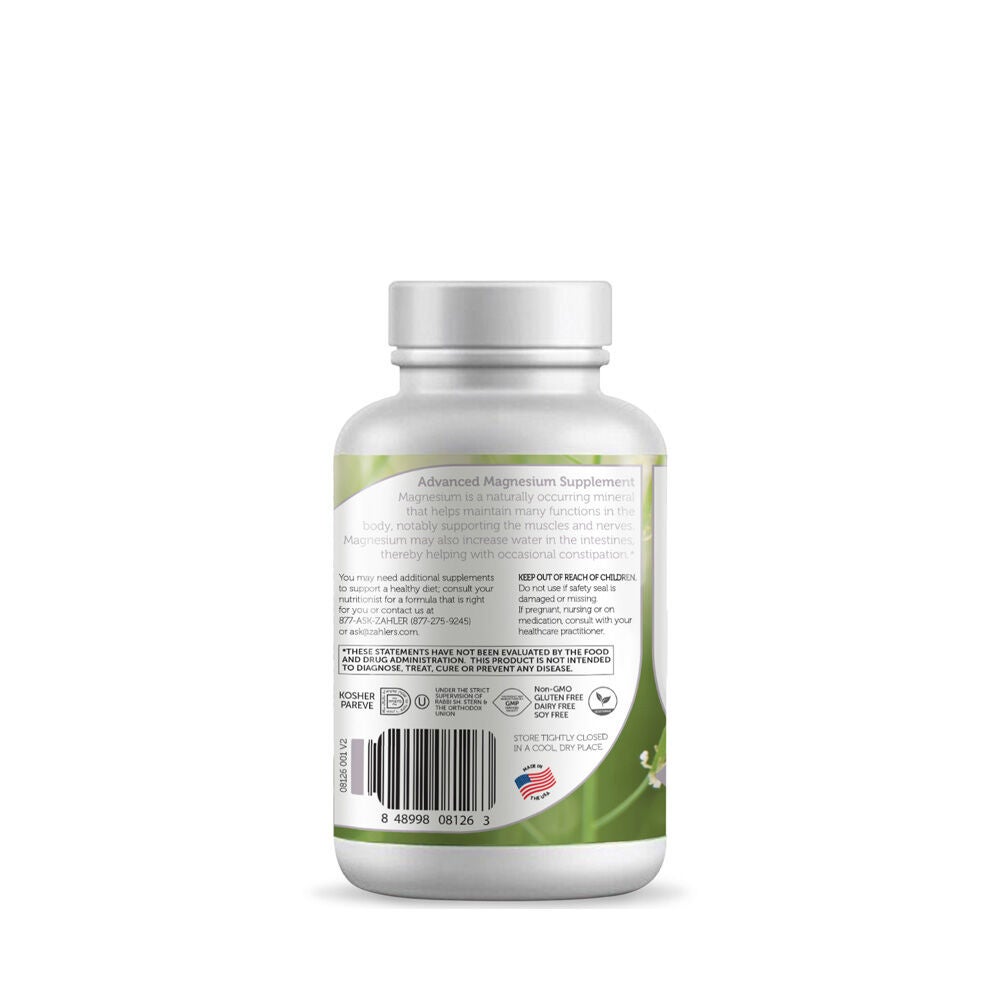 Magnesium: Bioactive Magensium Citrate - 60 Capsules (60 Servings)